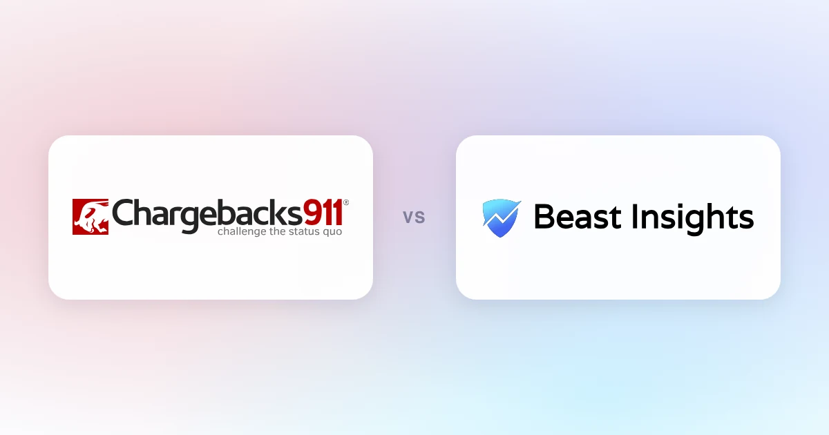 Beast Insights compared with Chargebacks911