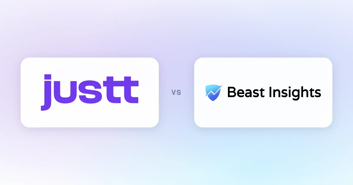 Beast Insights compared with Justt